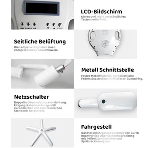 Zahnbleaching LED-Lampe – 40 Watt - Zahnaufhellung Lampe - Bleachinglampe - Zahnbleaching Gerät