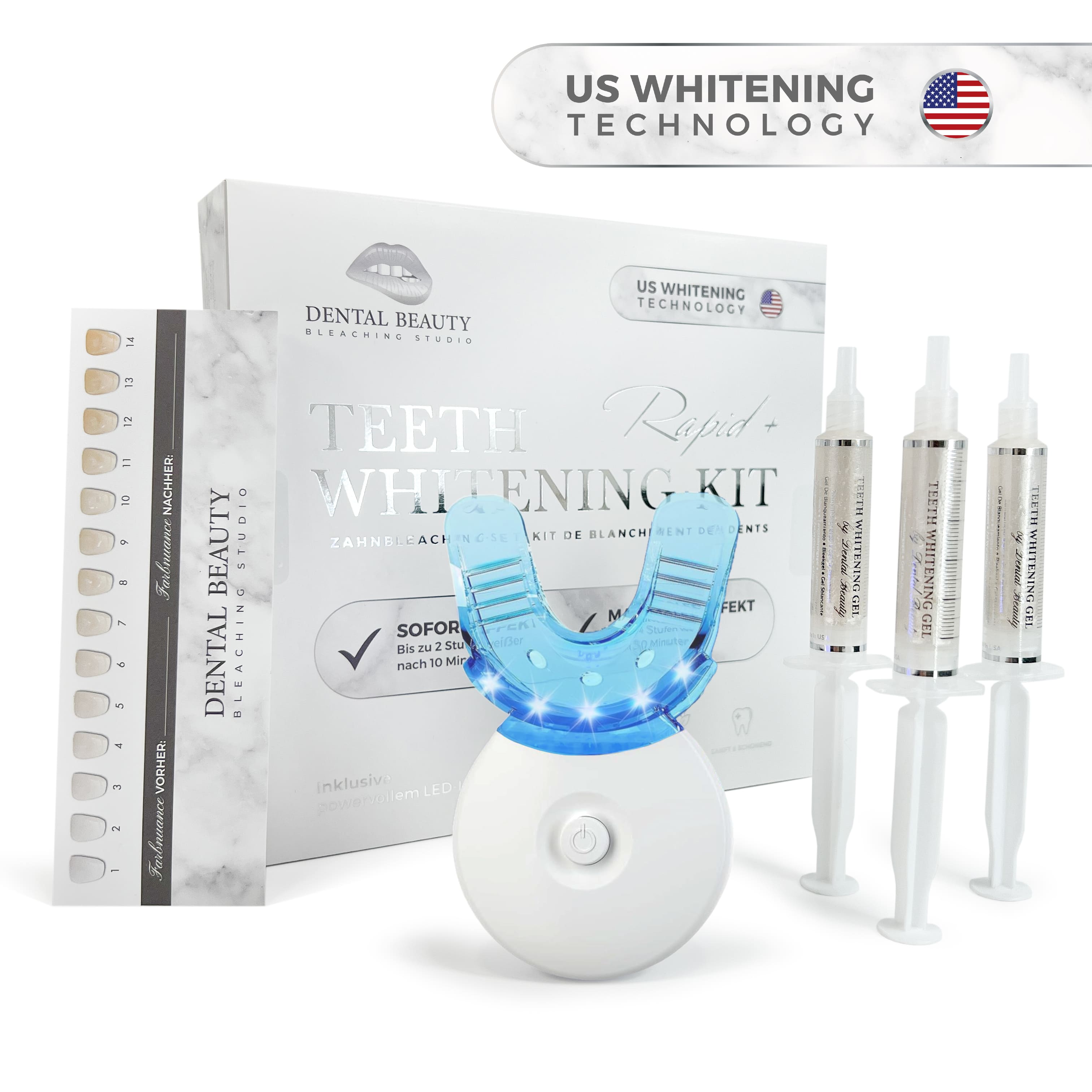 Zahnbleaching-Set Rapid+ Dental Beauty - Teeth Whitening Kit