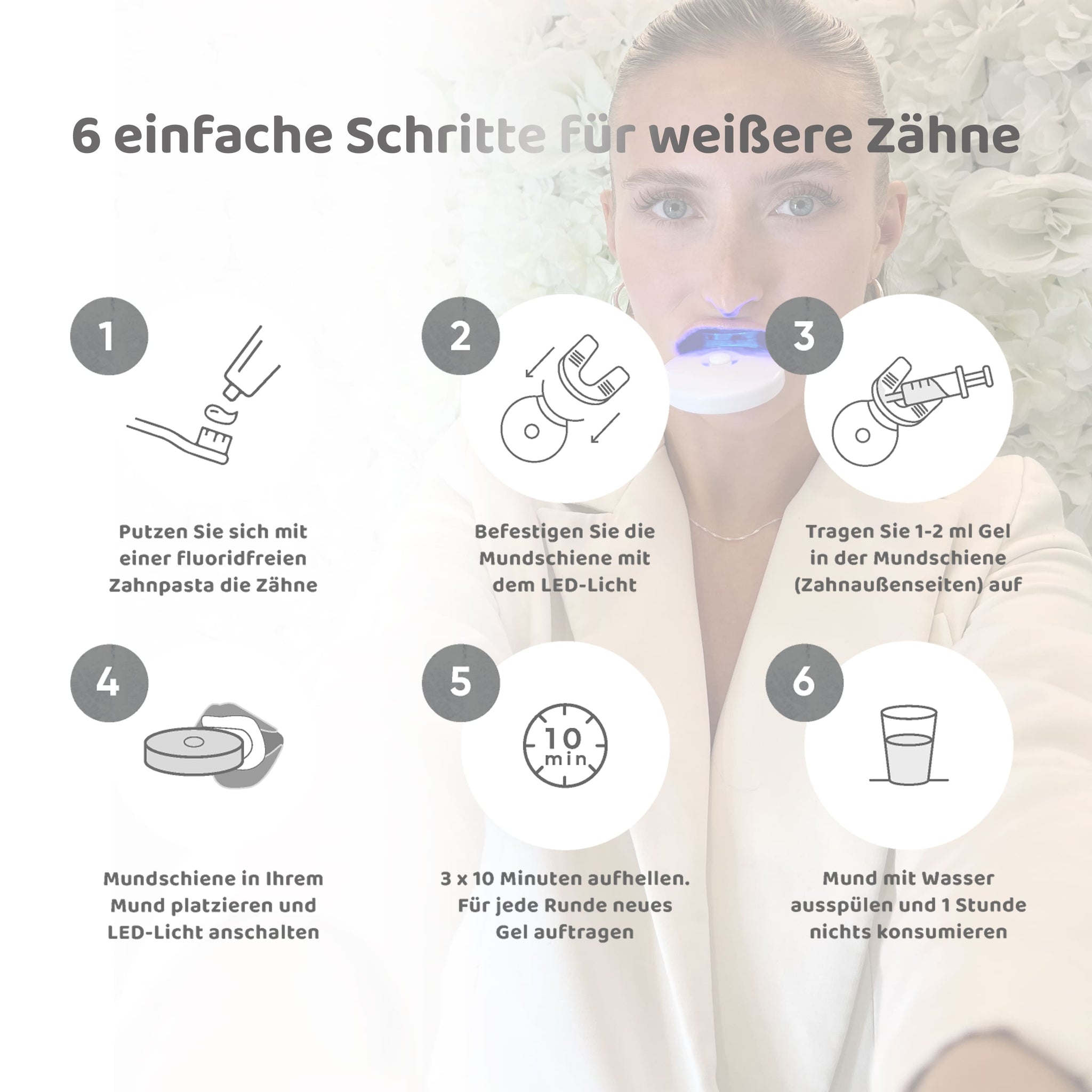 Zahnbleaching-Set Rapid+ Dental Beauty - Teeth Whitening Kit